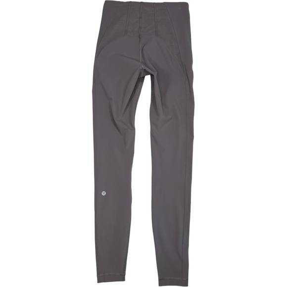 RARE Lululemon Principal Dancer Corsetry Tight *28" Lunar Rock‎ W5BI5S Size 4 - Picture 8 of 11